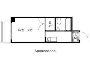 清仁館【301号室】の間取り