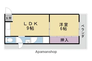 日向マンション【3階】の間取り