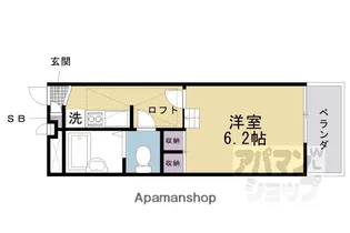 レオパレスJ【1階】の間取り