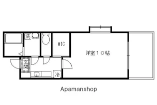 メゾン・グローリー【4C号室】の間取り