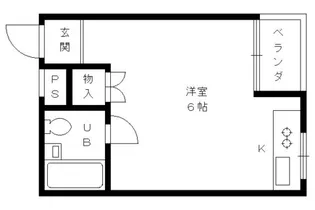 桃山サニーハイツ【505号室】の間取り