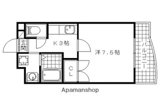 リベロ上田【602号室】の間取り