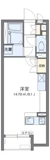 レオネクストファーストクラス【205号室】の間取り