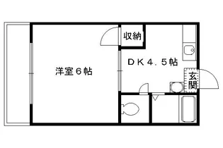ベルハイツ望月【3階】の間取り