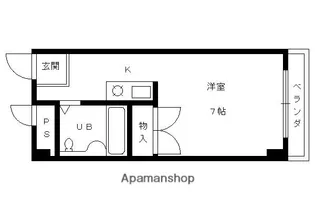 フラウメンドルフ【212号室】の間取り