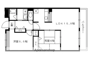 エスポワール【2階】の間取り