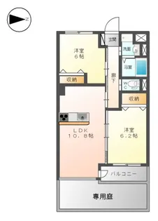 エストレーラ【1階】の間取り