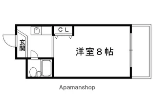バティマンユニ【1320号室】の間取り