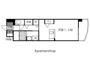 EXE VILLA WEST【308号室】の間取り
