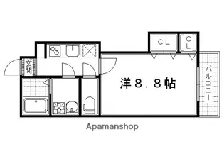 メゾン・ステップ【2-G号室】の間取り