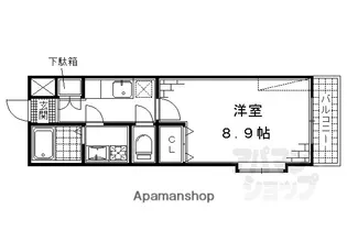 メゾン・ノーブル【3階】の間取り