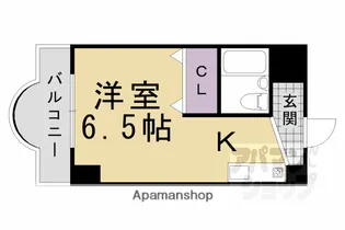 長岡プラザ【401号室】の間取り