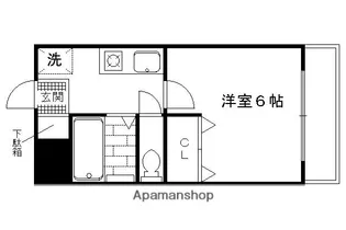 りりぱっと植村【3階】の間取り