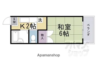 ピュアハイツ【106号室】の間取り