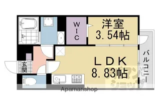 「アイル京都宇治西」【2階】の間取り