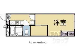 レオパレスYUMEDONO【2階】の間取り