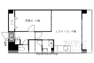 COZY COURT【302号室】の間取り