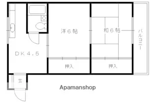 ハイツ紫峯【101号室】の間取り