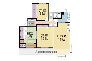 京都府長岡京市梅が丘2丁目【一戸建】の間取り