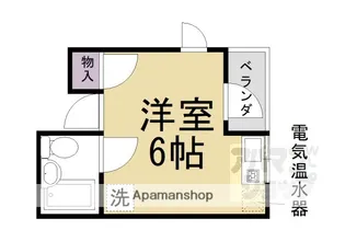 ハイツ千足【302号室】の間取り