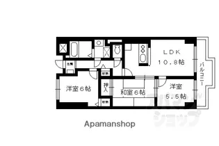 ラポート小林【2階】の間取り