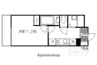レオパレス大河原【307号室】の間取り