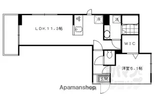 シューペリアII【2階】の間取り