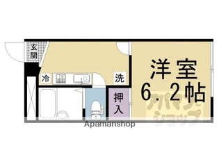 レオパレスプリムラ【205号室】の間取り