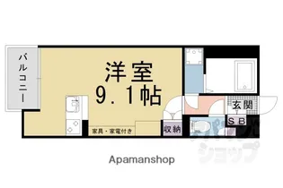 レオネクストファーストクラス【101号室】の間取り