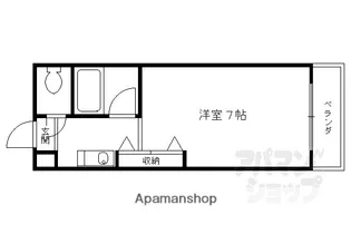 リビエイール【103号室】の間取り
