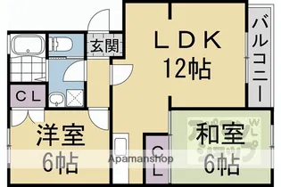 インターステップ【12号室】の間取り