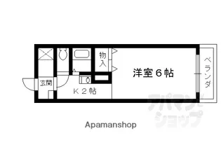 リバーサイド車田【301号室】の間取り