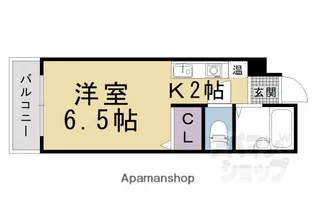 アークみささぎ【4階】の間取り