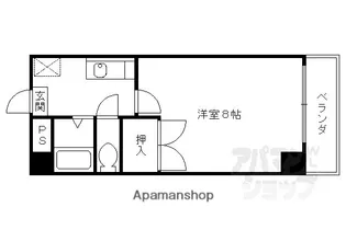 ヒルズオグラ【4階】の間取り