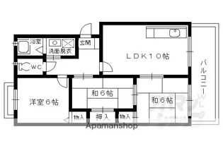 ハイツナカムラII【103号室】の間取り