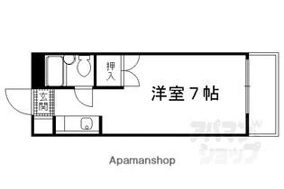 ロイヤルハイツ八洲III【403号室】の間取り