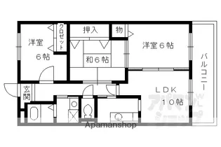 3LDKの間取り画像