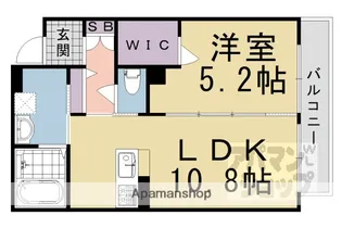 MAST COURT 東向日【3階】の間取り