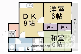 メゾンドール東条【303号室】の間取り