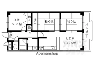 ラポート折坂【1階】の間取り