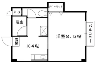 メゾン槙島【2階】の間取り