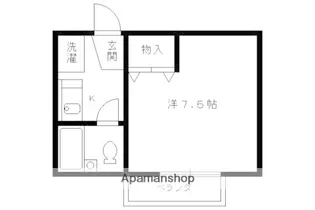 MANZOハウス【103号室】の間取り