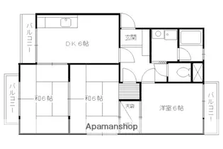 NSマンション【302号室】の間取り