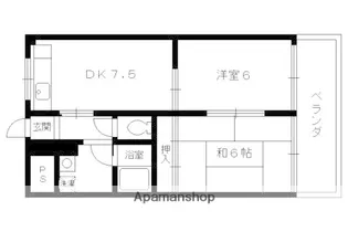 コーポポルスター【306号室】の間取り