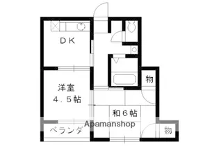 エスポワール【303号室】の間取り