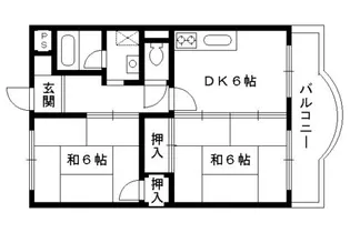 ハイレスト白鳳【3階】の間取り