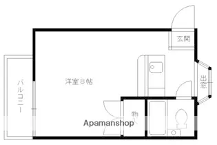 ハイツアシスト【203号室】の間取り