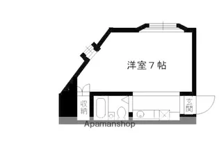 TOMONA【1434号室】の間取り