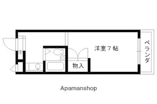 フォレスト【217号室】の間取り