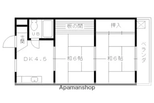 トアベルデュール【102号室】の間取り